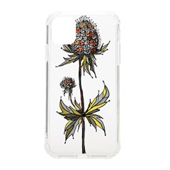 Flowers Illustration T- Shirtflowers T- Shirt (3) Iphone 11 Tpu Uv Print Case by ZUXUMI