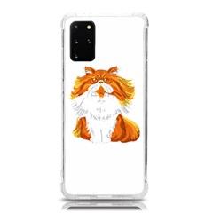 Persian Cat T-shirtwhite Look Calm Persian Cat 06 T-shirt (1) Samsung Galaxy S20plus 6 7 Inch Tpu Uv Case by EnriqueJohnson