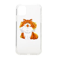 Persian Cat T-shirtwhite Look Calm Persian Cat 06 T-shirt (1) Iphone 11 Tpu Uv Print Case by EnriqueJohnson