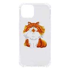 Persian Cat T-shirtwhite Look Calm Persian Cat 06 T-shirt (1) Iphone 13 Tpu Uv Print Case by EnriqueJohnson