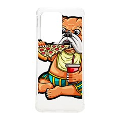 Bulldog Gifts T- Shirtbulldog Eating Pizza T- Shirt Samsung Galaxy S20 Ultra 6 9 Inch Tpu Uv Case by JamesGoode