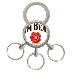 Jim Beam 3-ring Key Chain