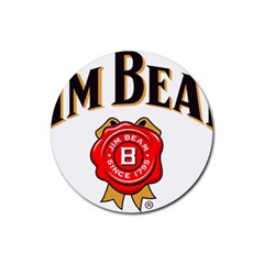 Jim Beam Rubber Coaster (round)