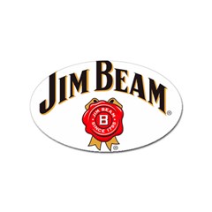 Jim Beam Sticker Oval (10 Pack) by MusicOn