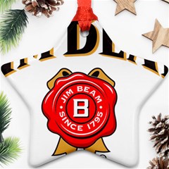 Jim Beam Star Ornament (two Sides)