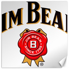 Jim Beam Canvas 12  X 12  by MusicOn