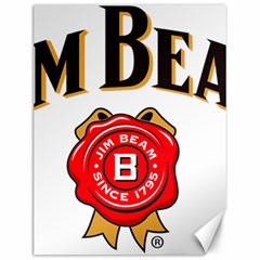 Jim Beam Canvas 12  X 16  by MusicOn