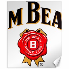 Jim Beam Canvas 16  X 20  by MusicOn