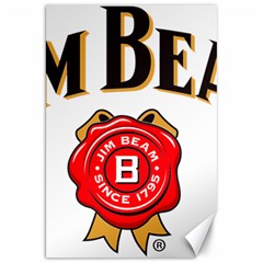 Jim Beam Canvas 20  X 30  by MusicOn