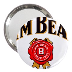 Jim Beam 3  Handbag Mirrors by MusicOn