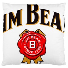 Jim Beam Standard Premium Plush Fleece Cushion Case (one Side)