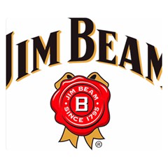 Jim Beam Two Sides Premium Plush Fleece Blanket (small)