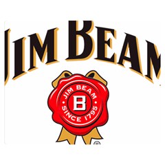 Jim Beam Two Sides Premium Plush Fleece Blanket (medium)