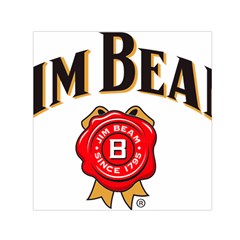 Jim Beam Square Satin Scarf (30  X 30 ) by MusicOn