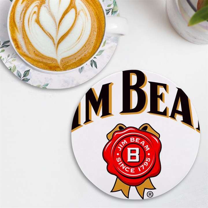 Jim Beam UV Print Round Tile Coaster