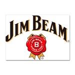 Jim Beam Crystal Sticker (A4) Front