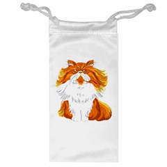 Persian Cat T-shirtwhite Look Calm Persian Cat 06 T-shirt Jewelry Bag by EnriqueJohnson