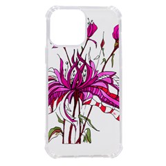 Flowers Illustration T- Shirtflowers T- Shirt Iphone 13 Pro Max Tpu Uv Print Case by ZUXUMI