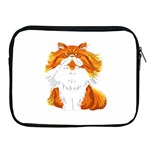 Persian Cat T-shirtwhite Look Calm Persian Cat 06 T-shirt Apple iPad 2/3/4 Zipper Cases Front