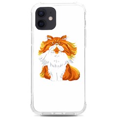 Persian Cat T-shirtwhite Look Calm Persian Cat 06 T-shirt Iphone 12/12 Pro Tpu Uv Print Case by EnriqueJohnson