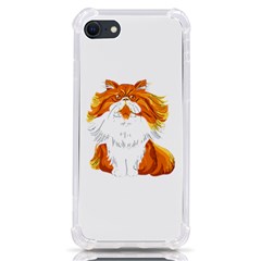 Persian Cat T-shirtwhite Look Calm Persian Cat 06 T-shirt Iphone Se by EnriqueJohnson