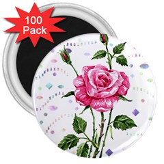 Flowers Lover T- Shirtflowers T- Shirt 3  Magnets (100 Pack) by ZUXUMI