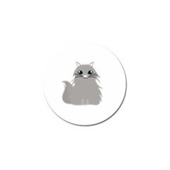 Persian Cat T-shirtwhite Look Calm Persian Cat 09 T-shirt (1) Golf Ball Marker by EnriqueJohnson