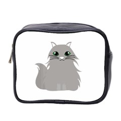 Persian Cat T-shirtwhite Look Calm Persian Cat 09 T-shirt (1) Mini Toiletries Bag (two Sides) by EnriqueJohnson