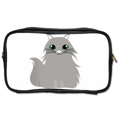 Persian Cat T-shirtwhite Look Calm Persian Cat 09 T-shirt (1) Toiletries Bag (two Sides) by EnriqueJohnson