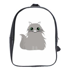 Persian Cat T-shirtwhite Look Calm Persian Cat 09 T-shirt (1) School Bag (xl) by EnriqueJohnson