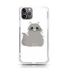 Persian Cat T-shirtwhite Look Calm Persian Cat 09 T-shirt (1) Iphone 11 Pro 5 8 Inch Tpu Uv Print Case by EnriqueJohnson