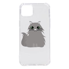 Persian Cat T-shirtwhite Look Calm Persian Cat 09 T-shirt (1) Iphone 14 Plus Tpu Uv Print Case by EnriqueJohnson