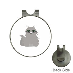 Persian Cat T-shirtwhite Look Calm Persian Cat 09 T-shirt Hat Clips With Golf Markers by EnriqueJohnson