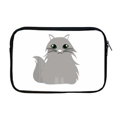 Persian Cat T-shirtwhite Look Calm Persian Cat 09 T-shirt Apple Macbook Pro 17  Zipper Case by EnriqueJohnson