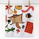 Forest Friends T- Shirt Cottage Friends Post 2 T- Shirt Face Towel Front