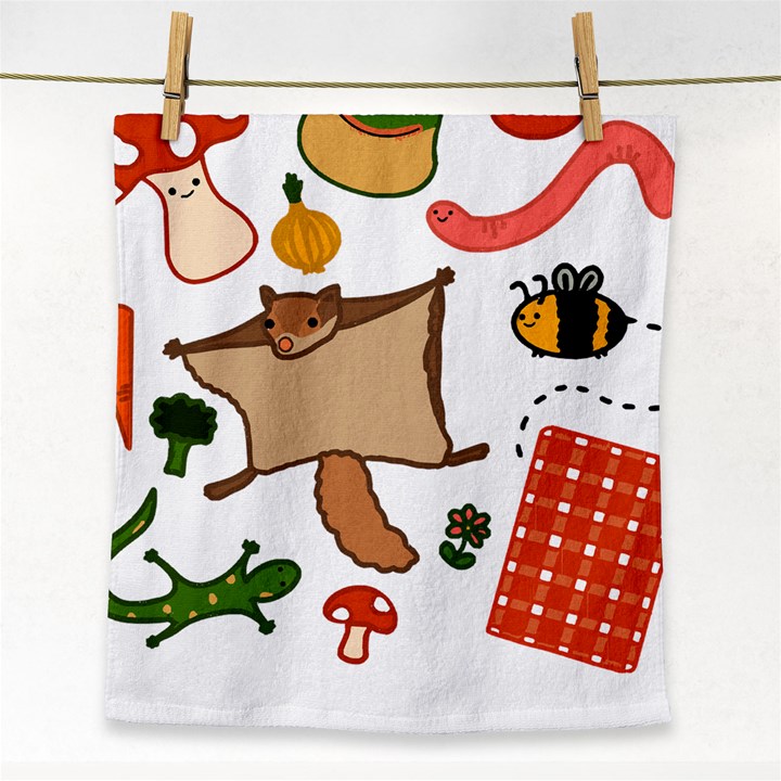 Forest Friends T- Shirt Cottage Friends Post 2 T- Shirt Face Towel