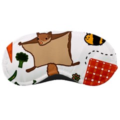 Forest Friends T- Shirt Cottage Friends Post 2 T- Shirt Sleep Mask by ZUXUMI