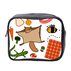 Forest Friends T- Shirt Cottage Friends Post 2 T- Shirt Mini Toiletries Bag (two Sides) by ZUXUMI