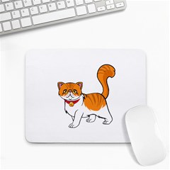 Persian Cat T-shirtwhite Look Calm Persian Cat 19 T-shirt (1) Small Mousepad by EnriqueJohnson