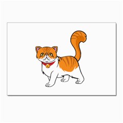 Persian Cat T-shirtwhite Look Calm Persian Cat 19 T-shirt (1) Postcard 4 x 6  (pkg Of 10) by EnriqueJohnson