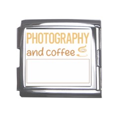 Photography T-shirtif It Involves Coffee Photography Photographer Camera T-shirt Mega Link Italian Charm (18mm) by EnriqueJohnson