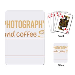 Photography T-shirtif It Involves Coffee Photography Photographer Camera T-shirt Playing Cards Single Design (rectangle) by EnriqueJohnson