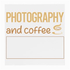 Photography T-shirtif It Involves Coffee Photography Photographer Camera T-shirt Medium Glasses Cloth (2 Sides)