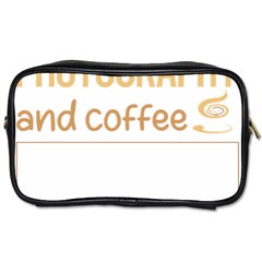 Photography T-shirtif It Involves Coffee Photography Photographer Camera T-shirt Toiletries Bag (two Sides) by EnriqueJohnson