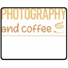 Photography T-shirtif It Involves Coffee Photography Photographer Camera T-shirt Fleece Blanket (medium) by EnriqueJohnson