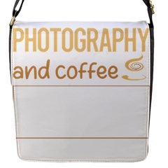 Photography T-shirtif It Involves Coffee Photography Photographer Camera T-shirt Flap Closure Messenger Bag (S)