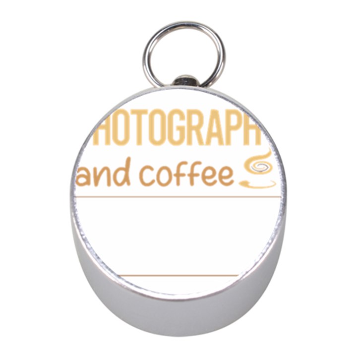 Photography T-shirtif It Involves Coffee Photography Photographer Camera T-shirt Mini Silver Compasses