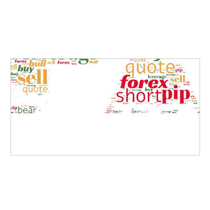 Forex Candlesticks Word Cloud T- Shirtforex Candlestics Word Cloud For Forex Traders T- Shirt Satin Shawl 45  x 80 