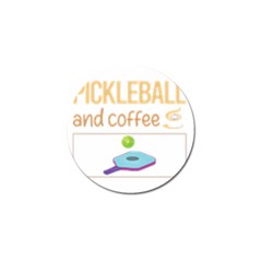 Pickleball T-shirtif It Involves Coffee Pickleball T-shirt Golf Ball Marker by EnriqueJohnson