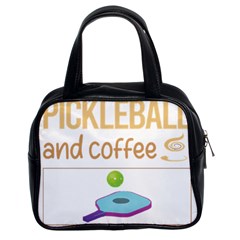 Pickleball T-shirtif It Involves Coffee Pickleball T-shirt Classic Handbag (two Sides) by EnriqueJohnson